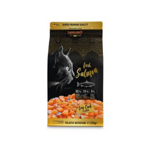 Leonardo Fresh Salmon en Poultry Graanvrij 1,5kg (2x Gratis Drinks)